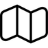 Outlined Foldable Icon – minimalist line-style graphic representing collapsible or fold-flat features on eco-friendly bags