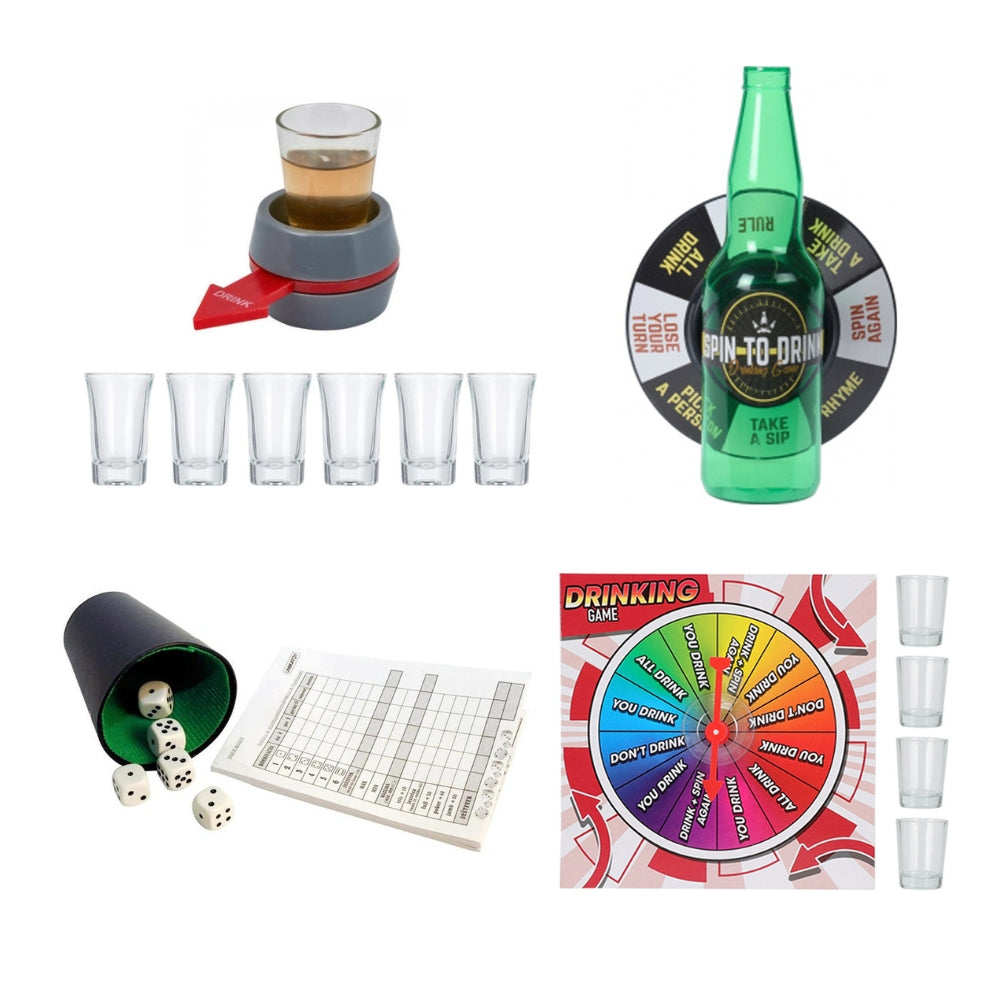 Assorted Drinking Games - 4 Games – Eco Lifestyle