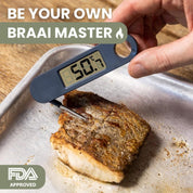 Food Thermometer with Digital LCD Screen 50°C to 200°C