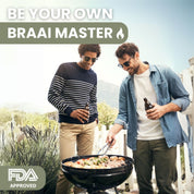 Braai Grill - Forma de bola de brasero