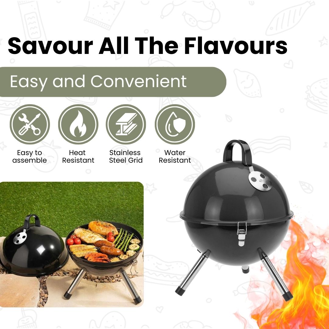 Braai Grill - Fire Bowl Ball Shape