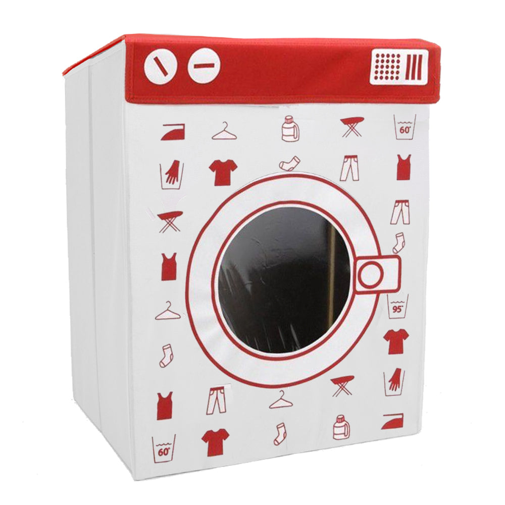 Laundry Washing Basket - Flatpack - Washing Machine Design - 100 Litres