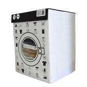 Laundry Washing Basket - Flatpack - Washing Machine Design - 100 Litres