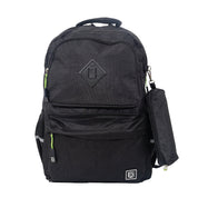 Sac à dos étudiant avec étui à crayons à clipser