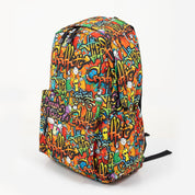 Graffiti Designer Student Backpack