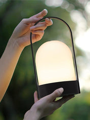 Portable Table Lantern with Touch Dimmable Bright LED for Outdoor