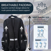 Sac à dos étudiant avec étui à crayons à clipser