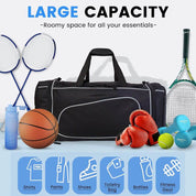 Sports Gym Duffel Bag - 35L