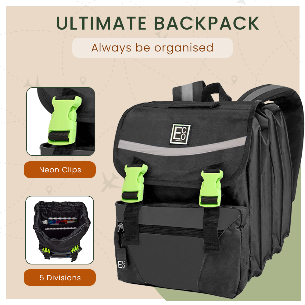 Multi-Compartment Backpack