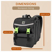 Multi-Compartment Backpack