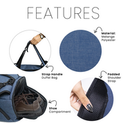 Sport Duffel & Backpack Travel Bag