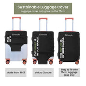 Berlin Luggage Hardshell Suitcases Set of 2 with Cover