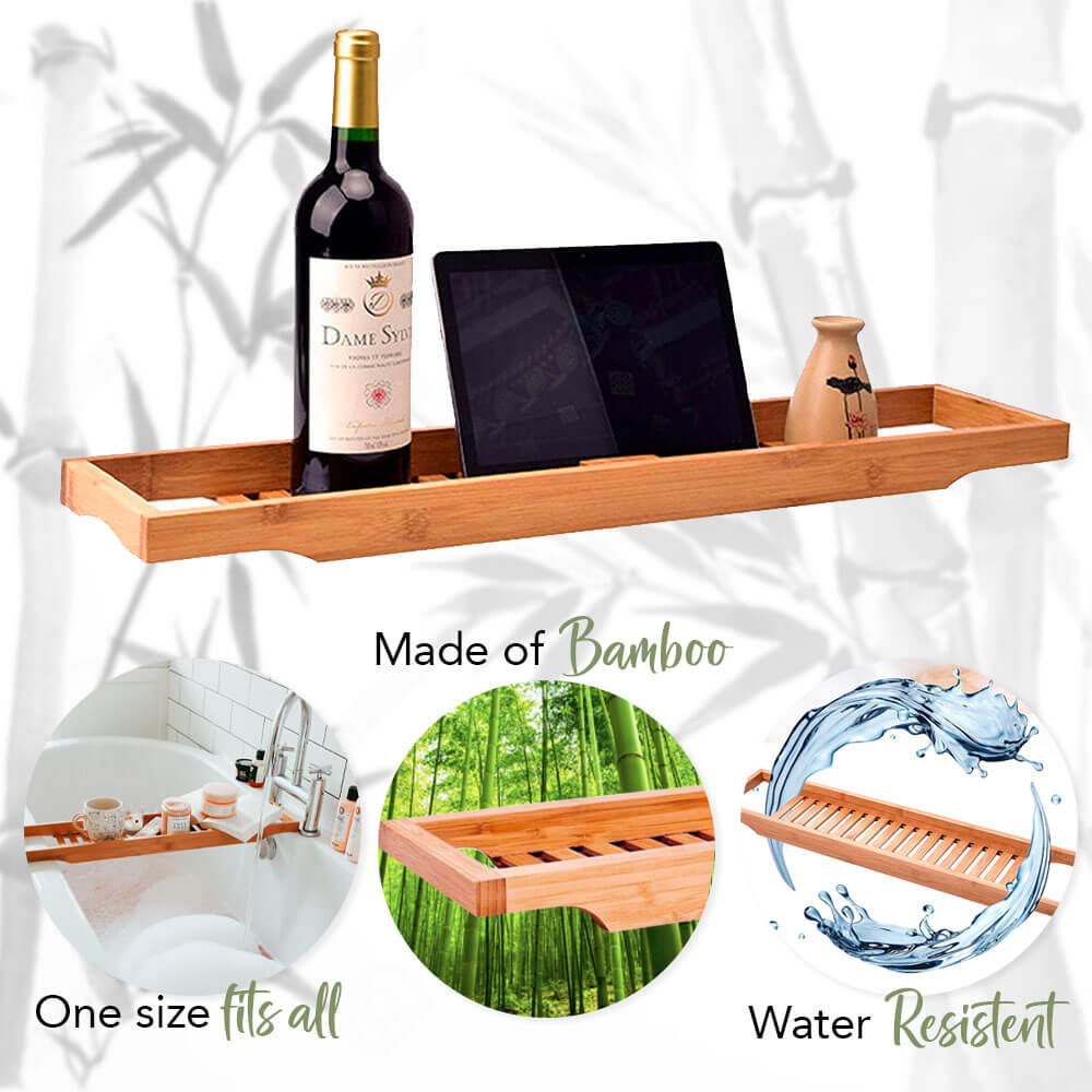 Bathtime Essentials Wine Holder