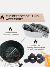 Braai Grill Porte-briquets de charbon de bois et allume-feu naturels