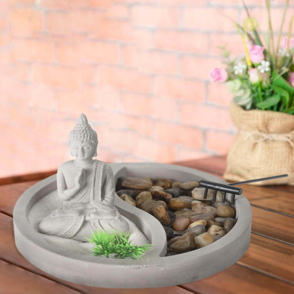 Juego de jardín Zen de Buda