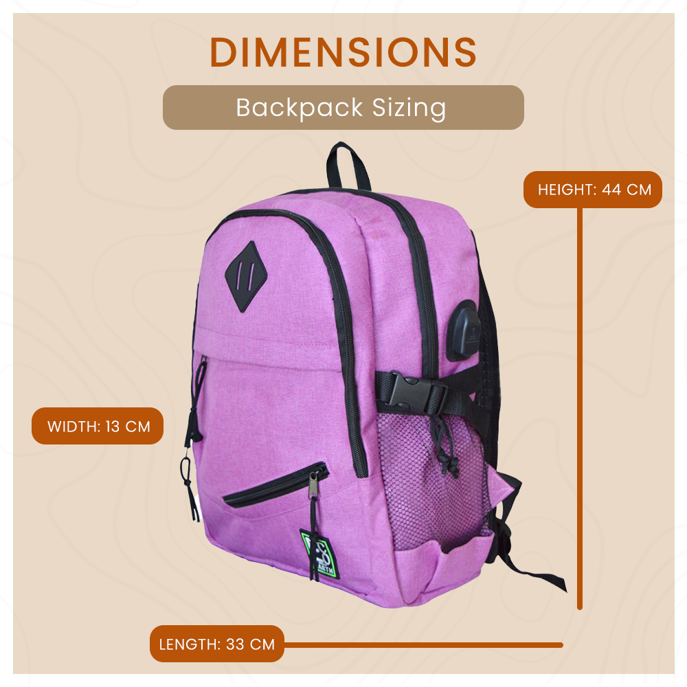 Smart Backpack with USB Charging