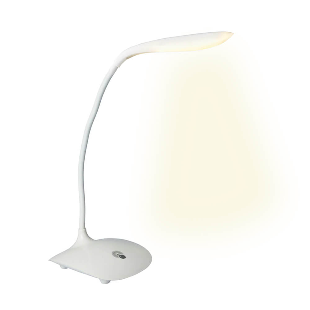 Lampe de Table Contrôle Tactile avec Câble USB 1M - 5 LED Blanches