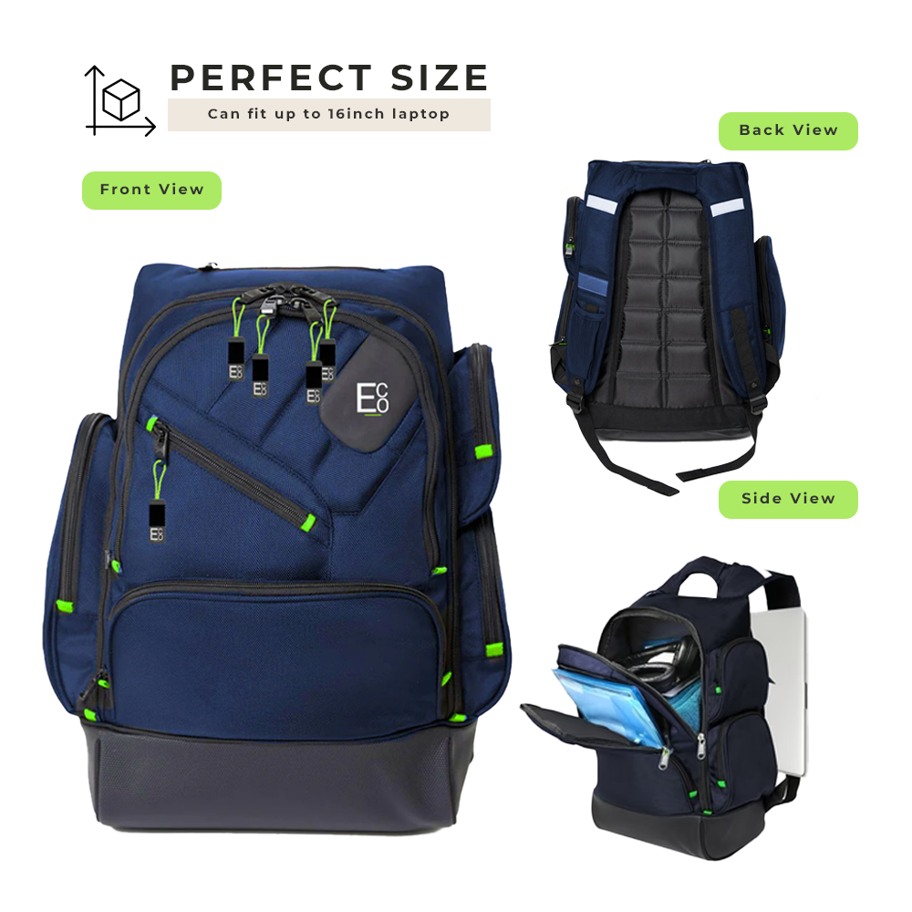 Large Travel Backpack - 7 Compartments