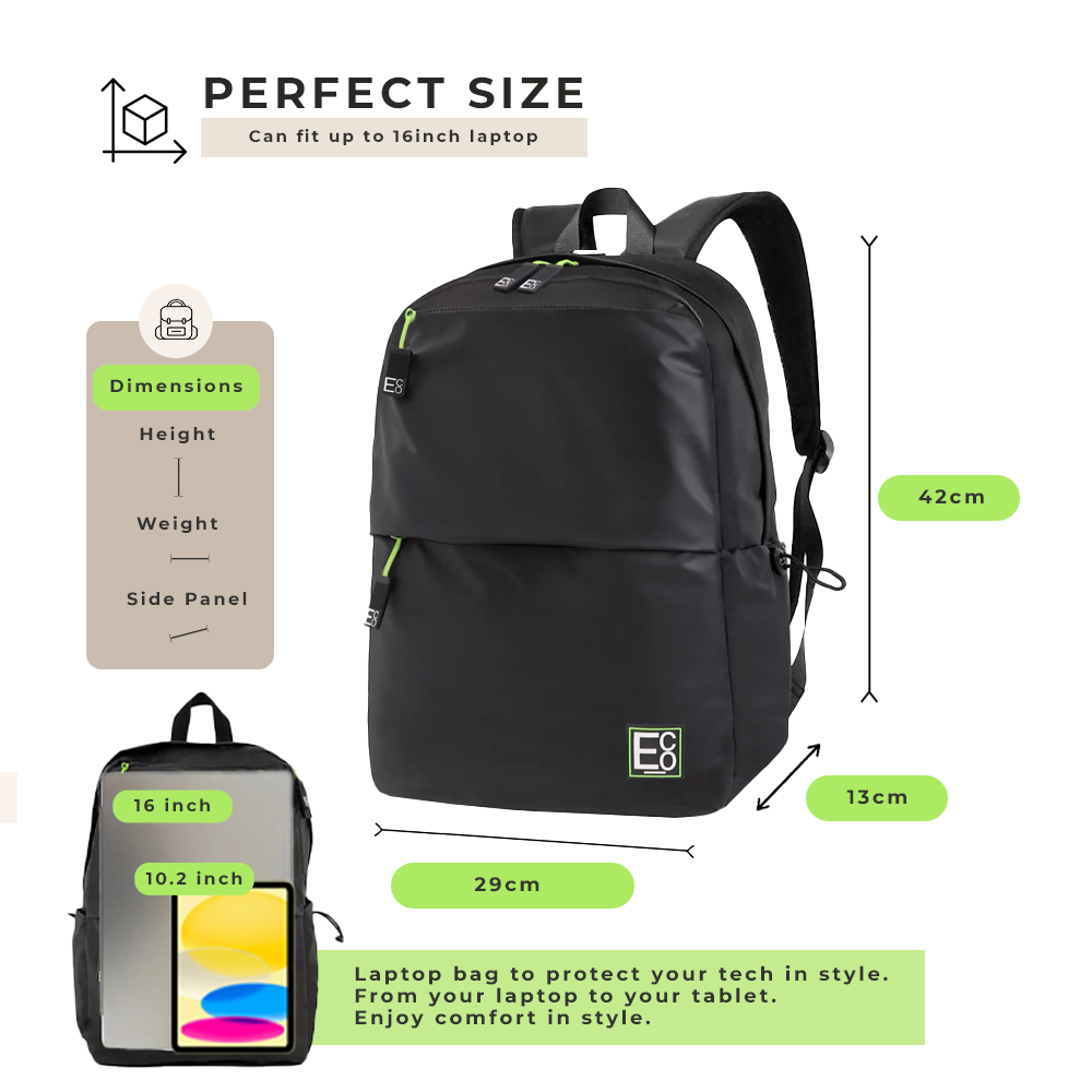 Eco-Sustainable Back To School Backpack