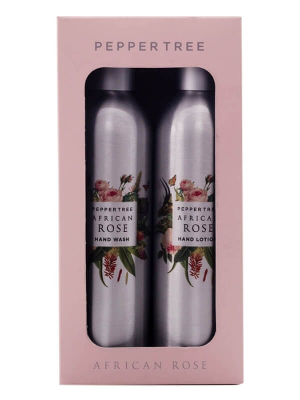 Pepper Tree African Rose Hand Wash & Lotion Set of 2 - 250ml
