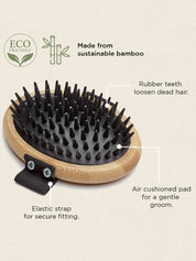 Pet Bamboo Grooming Brush Set