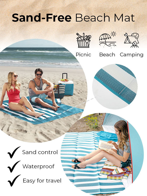 Reserva de alfombra de playa enrollable