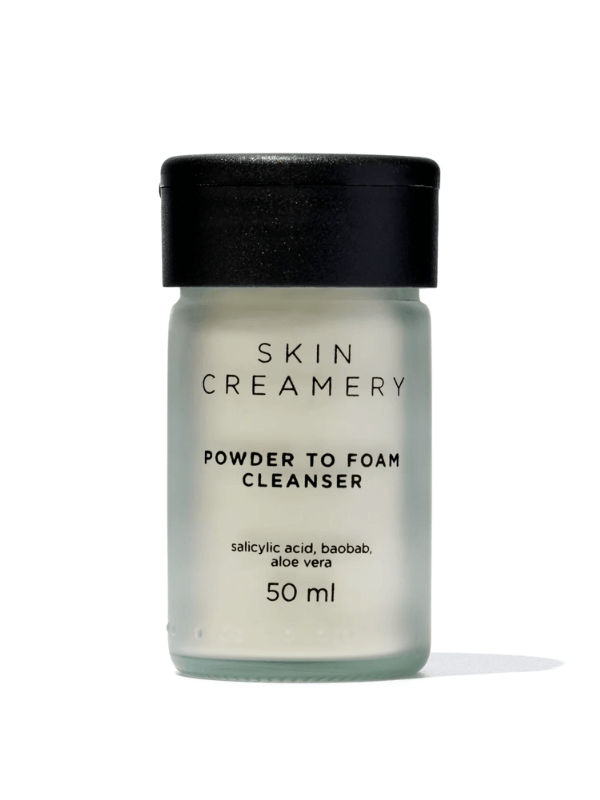 Skin Creamery Powder to Foam Cleanser with Salicylic Acid