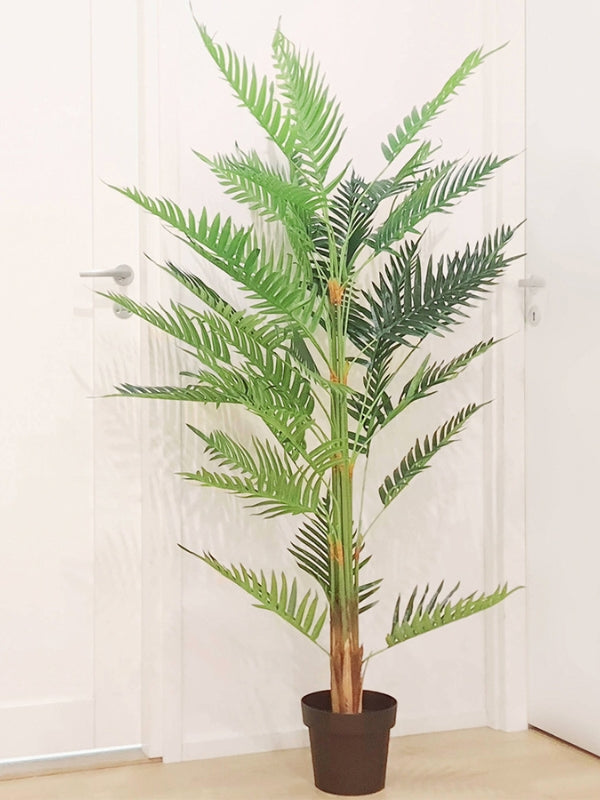 Árbol de bambú artificial en maceta de hierba marina – Eco Lifestyle
