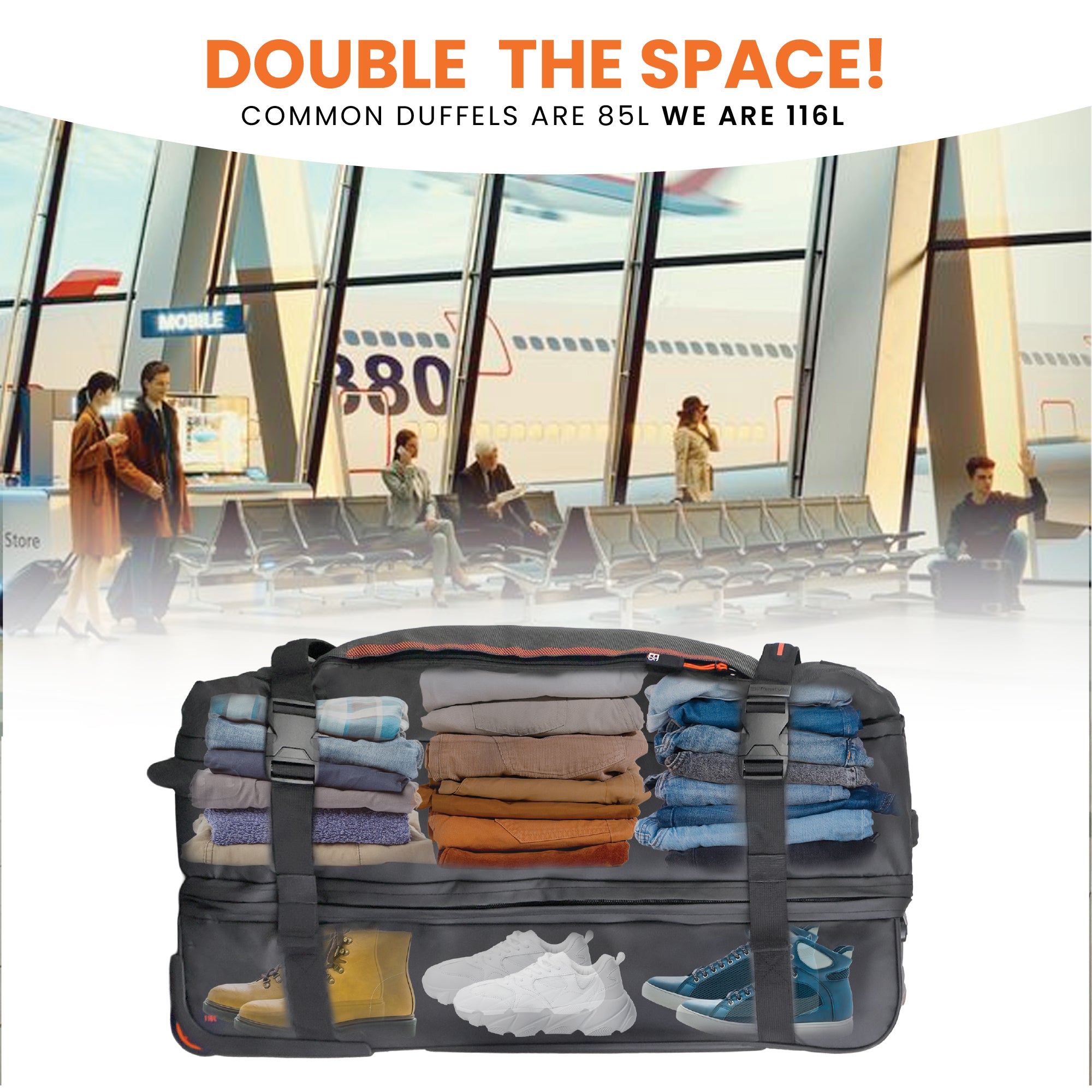 Dallas Roller Duffel