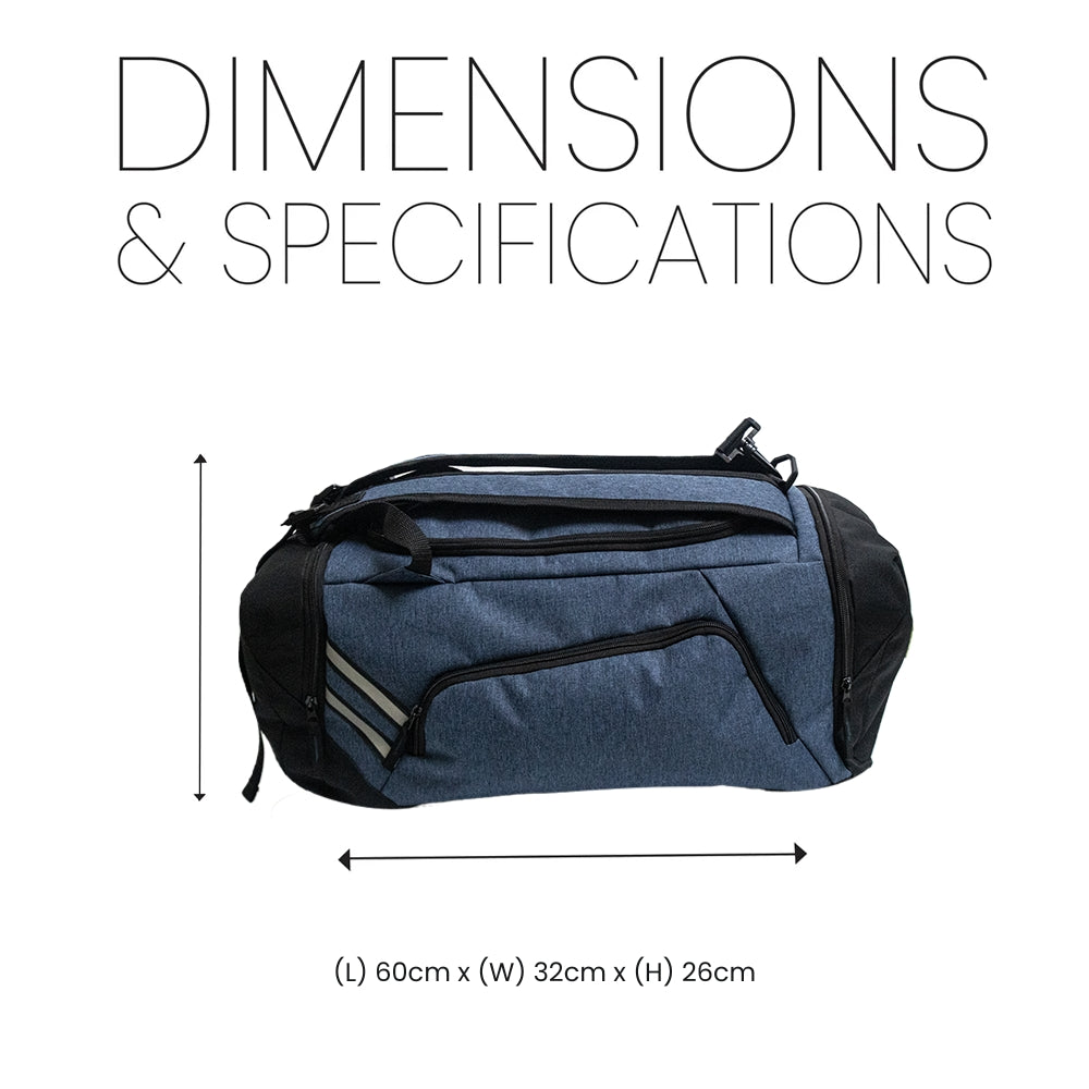 Sport Duffel & Backpack Travel Bag
