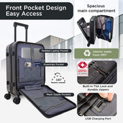 Pré-commande Seattle Executive Laptop On Board Bagage - 51 cm
