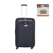 On Board Soft Shell Luggage Suitcases on 360° Wheels - 60cm