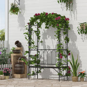 Garden Bench in Rose Arch Design