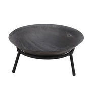 50cm Cast Iron self standing charcoal fire bowl pit. Great for outdoors with family and friends and roasting marshmallows over the fire. Ideal for open-air patios and gardens. Suitable for burning wood or charcoal. The bowl can be moved freely on or off the stand. The bowl has 2 hand-grips for easy carrying. C83000020 - Eco lifestyle online shop