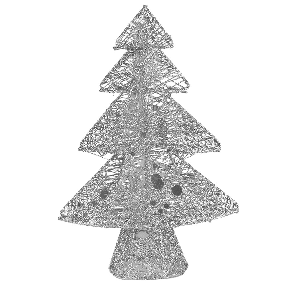 Árbol de Navidad Glitter - Diseño Plata