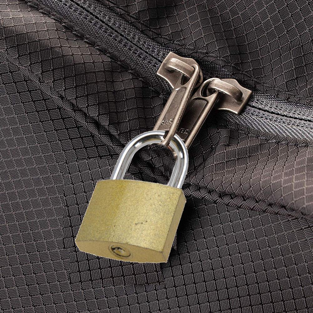 Eco lifestyle - ecolifestyle.shop This lock can be used for your luggage, suitcase, totes, backpacks, locker, cabinets, fridges, and more. Suggested uses storage units, utility boxes, trailer locks and hitches, gates, and any other outdoor security. The lock body is solid. Comes with 3 x Keys. Size: 3.8cm. Material: Stainless Steel. CY5760400 - 8711295755477 black friday