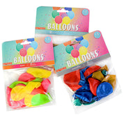 Balloon Set  - 15 Balloons - Natural Rubber Latex - 20cm